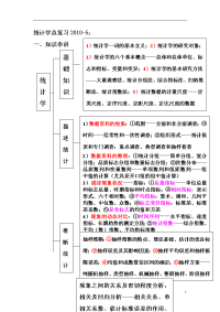 统计学总作业20105