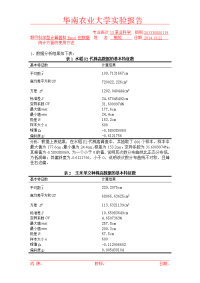 试验统计学实验一