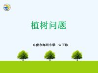 【课件设计】课件设计_《植树问题》_数学_小学_宋玉珍