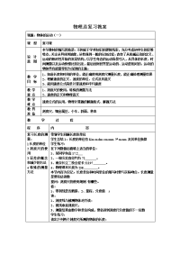 新人教版初中物理总复习专题教案